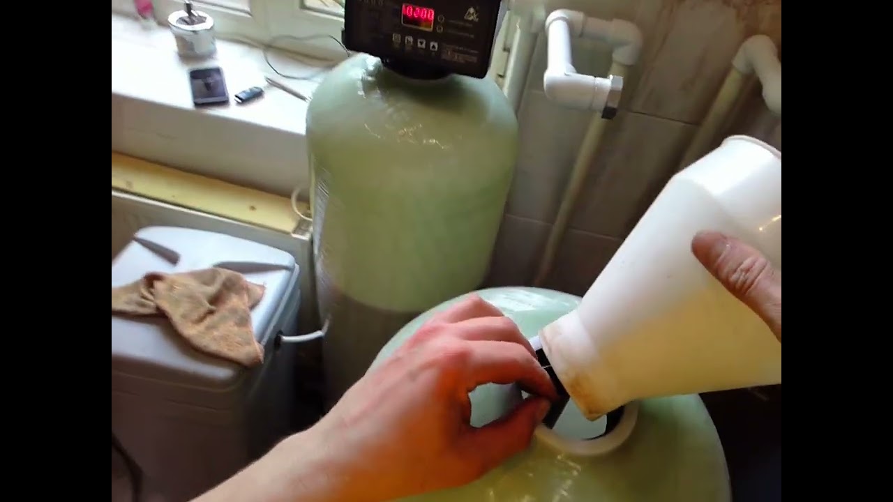 Модернизация системы очистки воды, добавляем обезжелезиватель